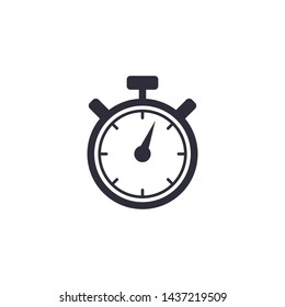 Stopwatch Icon Vector Illustration Eps