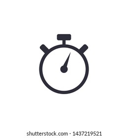 Stopwatch Icon Vector Illustration Eps