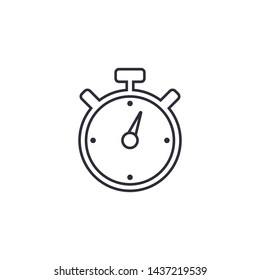 Stopwatch Icon Vector Illustration Eps