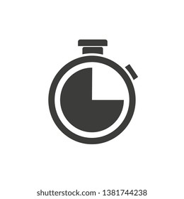 stopwatch icon vector illustration Eps10