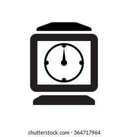 stopwatch icon, vector illustration.   Flat design style.