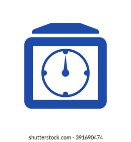 stopwatch  icon, vector illustration. Flat design style