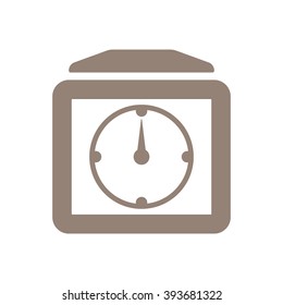 stopwatch  icon, vector illustration. Flat design style