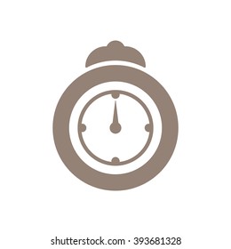 stopwatch  icon, vector illustration. Flat design style
