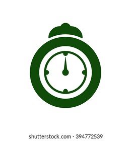 stopwatch  icon, vector illustration. Flat design style