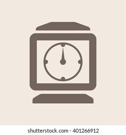 stopwatch  icon, vector illustration. Flat design style