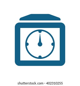 stopwatch  icon, vector illustration. Flat design style