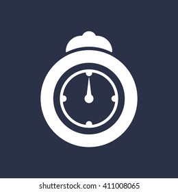 stopwatch  icon, vector illustration. Flat design style