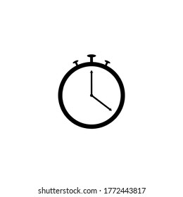 stopwatch icon vector illustration logo template