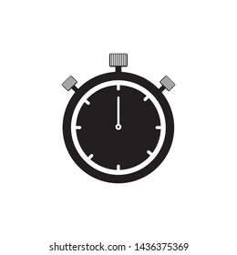 Stopwatch Icon Vector Illustration symbol - Shutterstock ID 1436375369