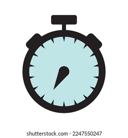 stopwatch icon vector illustration symbol design