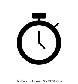 stopwatch icon vector illustration. Timer sign and symbol. Countdown icon. Period of time