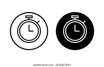 stopwatch icon vector illustration. Timer sign and symbol. Countdown icon. Period of time