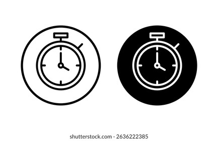 stopwatch icon vector illustration. Timer sign and symbol. Countdown icon. Period of time