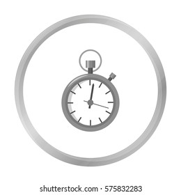Stopwatch icon of vector illustration for web and mobile