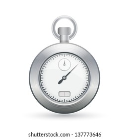 Stopwatch Icon. Vector isolated illustration