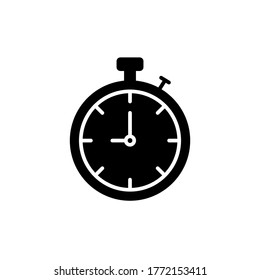 Stopwatch Icon Vector Logo Template - Shutterstock ID 1772153411