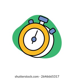 Ilustração de stock de vetor de Ícone de Cronômetro