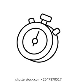 Ilustração de stock de vetor de Ícone de Cronômetro