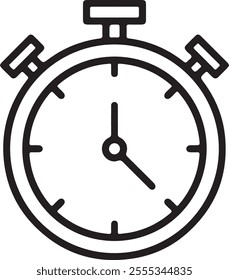 stopwatch icon vector symboll design