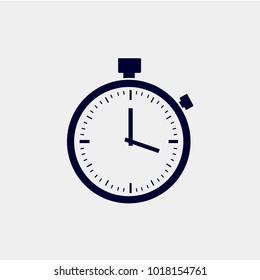 stopwatch icon vector. timer vector icon