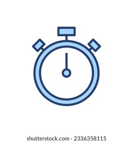 Stopwatch icon vector. Timer sign and symbol. Countdown icon. Period of time