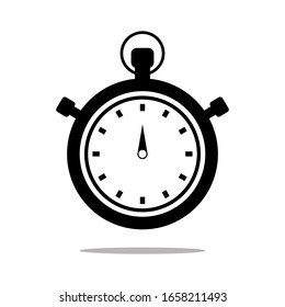 Stopwatch icon vector in trendy