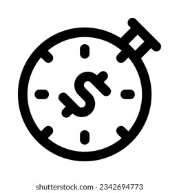 icono de cronómetro para tu sitio web, móvil, presentación y diseño de logotipo.
