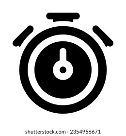icono de cronómetro para tu sitio web, móvil, presentación y diseño de logotipo.