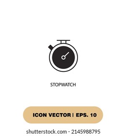 stopwatch icons  symbol vector elements for infographic web