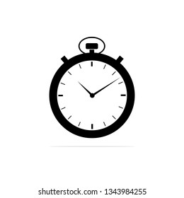 Stopwatch icon.Vector concept illustration for design.