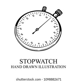 Stopwatch illustration.
Stopwatch vector icons.
Timer isolated on white background.