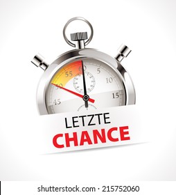 Stopwatch - Last chance - German