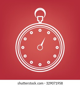 Stopwatch line icon