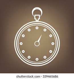 Stopwatch line icon