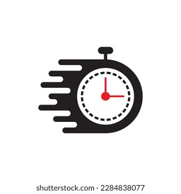 Stopwatch logo images illustration design