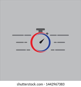 stopwatch logo template web icon back ground