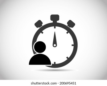 Stopwatch Man or Coach Or Trainer