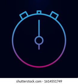 Stopwatch nolan icon. Simple thin line, outline vector of web icons for ui and ux, website or mobile application