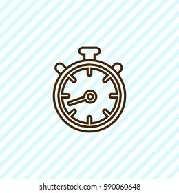 stopwatch outline icon