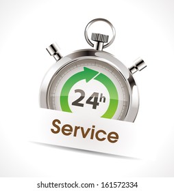 Stopwatch - service concept