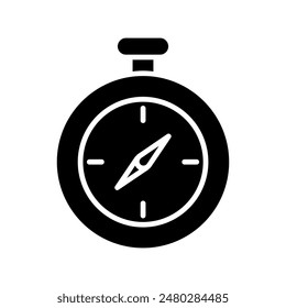 Stopwatch set icon. Timer, clock, countdown, digital display, blue outline, black hands, timekeeping, precision, measurement, racing, fitness punctuality, schedule, alert, urgency, control, efficiency