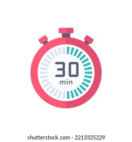 Stopwatch to set reminder time for product promotion schedule.