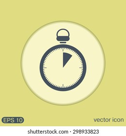 stopwatch sign.