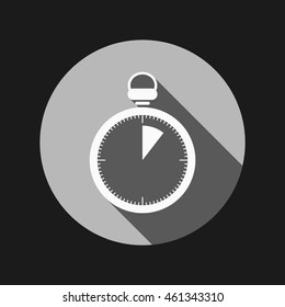 stopwatch sign.