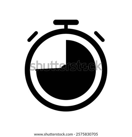 stopwatch or speed meter, to measure speed over a certain distance of time