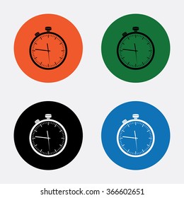 Stopwatch sport icon
