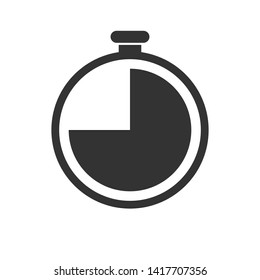 Stopwatch Sport Speed Time Measurement Countdown Timer Vector Illustration