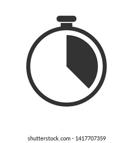 Stopwatch Sport Speed Time Measurement Countdown Timer Vector Illustration