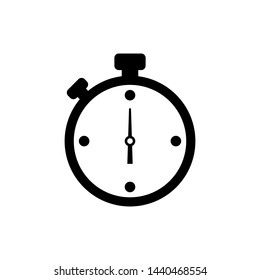 Stopwatch Symbol Icon Vector Design Illustration